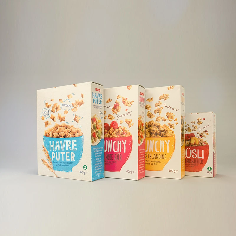 Cost-Effective & Recyclable Cereal Boxes Wholesale for Your Brand