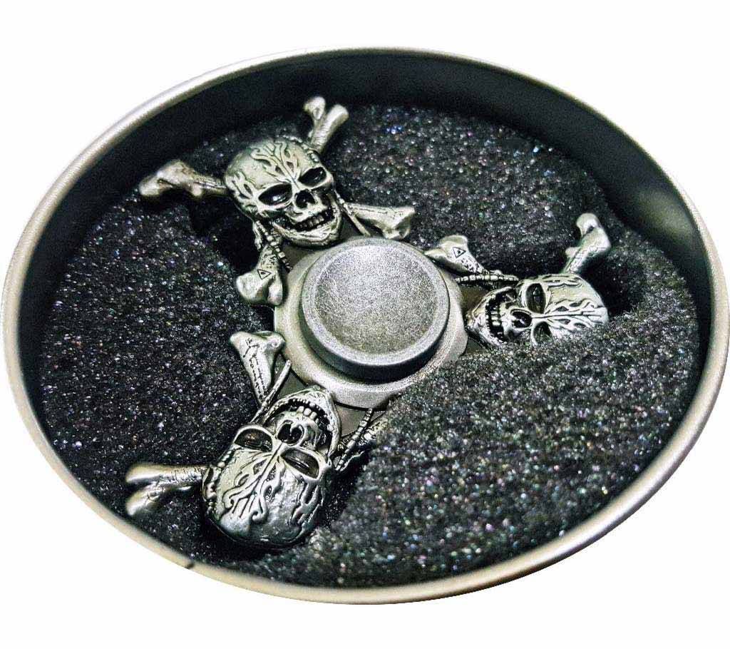 Skull Fidget Spinner Stress Reducer Toy