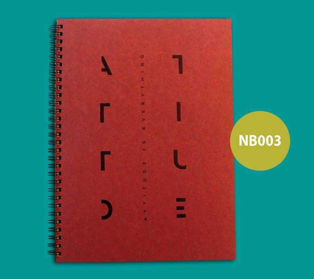 Large Size Notebook