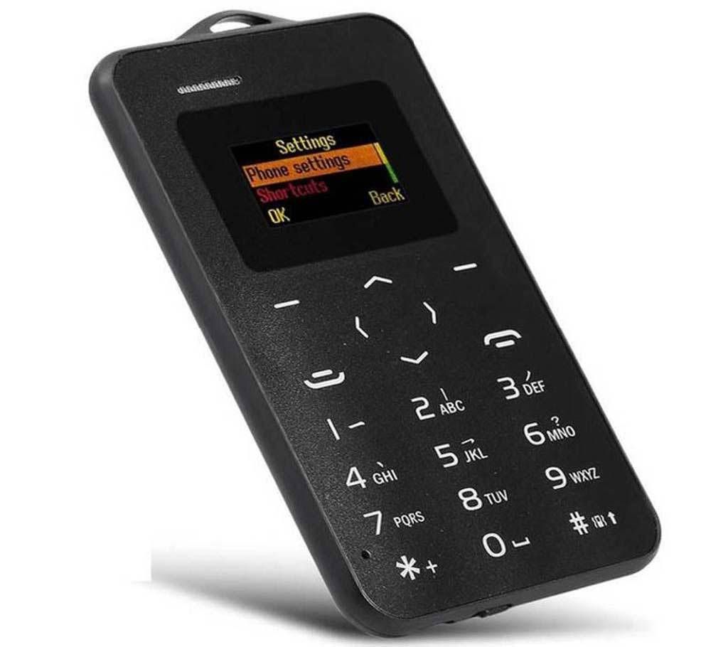 AIEK C6 Mini Card Mobile Phone 