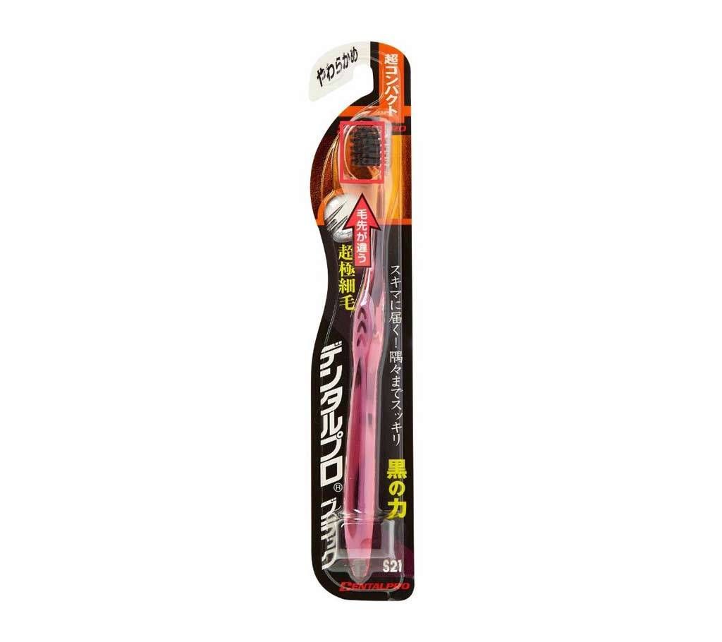 Dental Pro Black Ultra Slim Super Compact Toothbrush