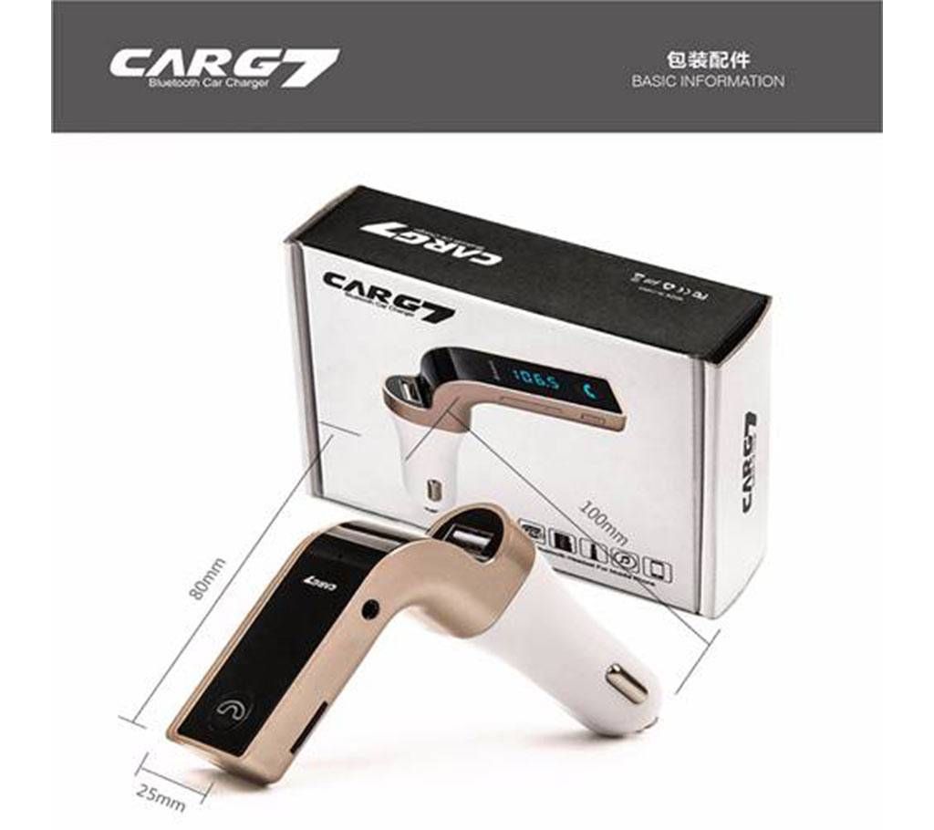 CarG7 Car Charger with Bluetooth kit