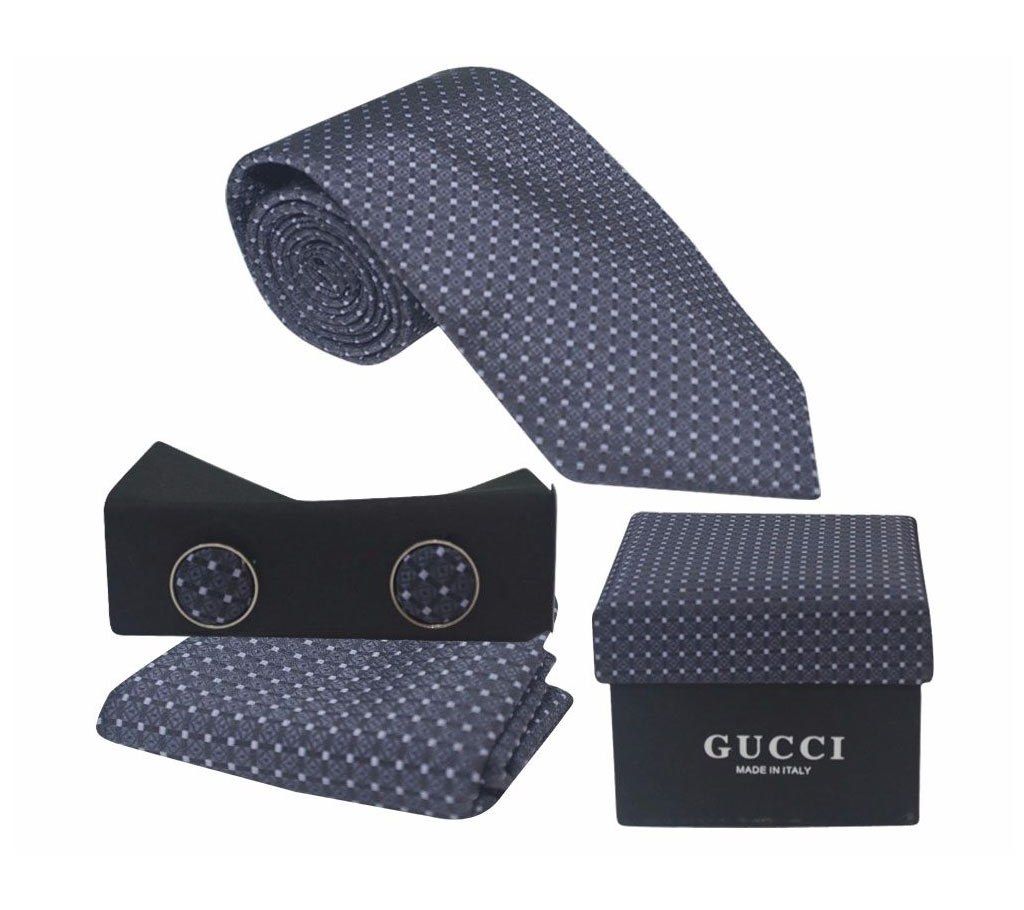 GUCCI men's silk tie with box (copy) 