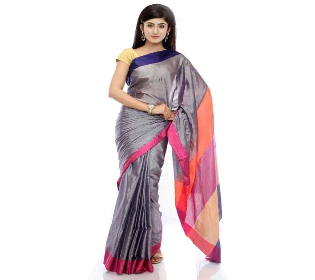 Multicolor Half Silk Saree of Tangail