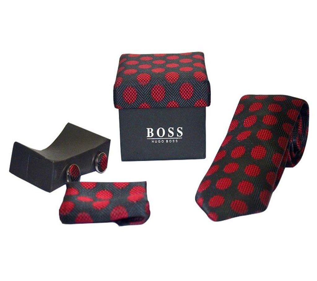 Boss men's silk tie with box (copy) 