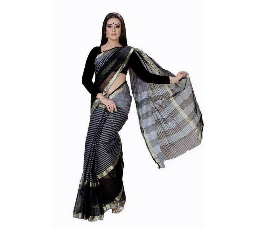 Cotton Sharee with Matching Blouse Piece 