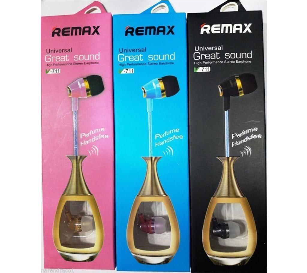 Remax Universal Handsfree with mic ( Perfume Hands free)