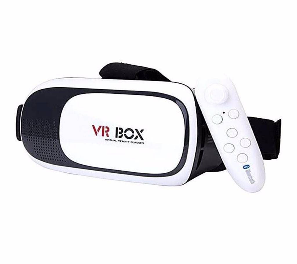 VR Box 2.0 Virtual Reality 3D Glasses with Remote