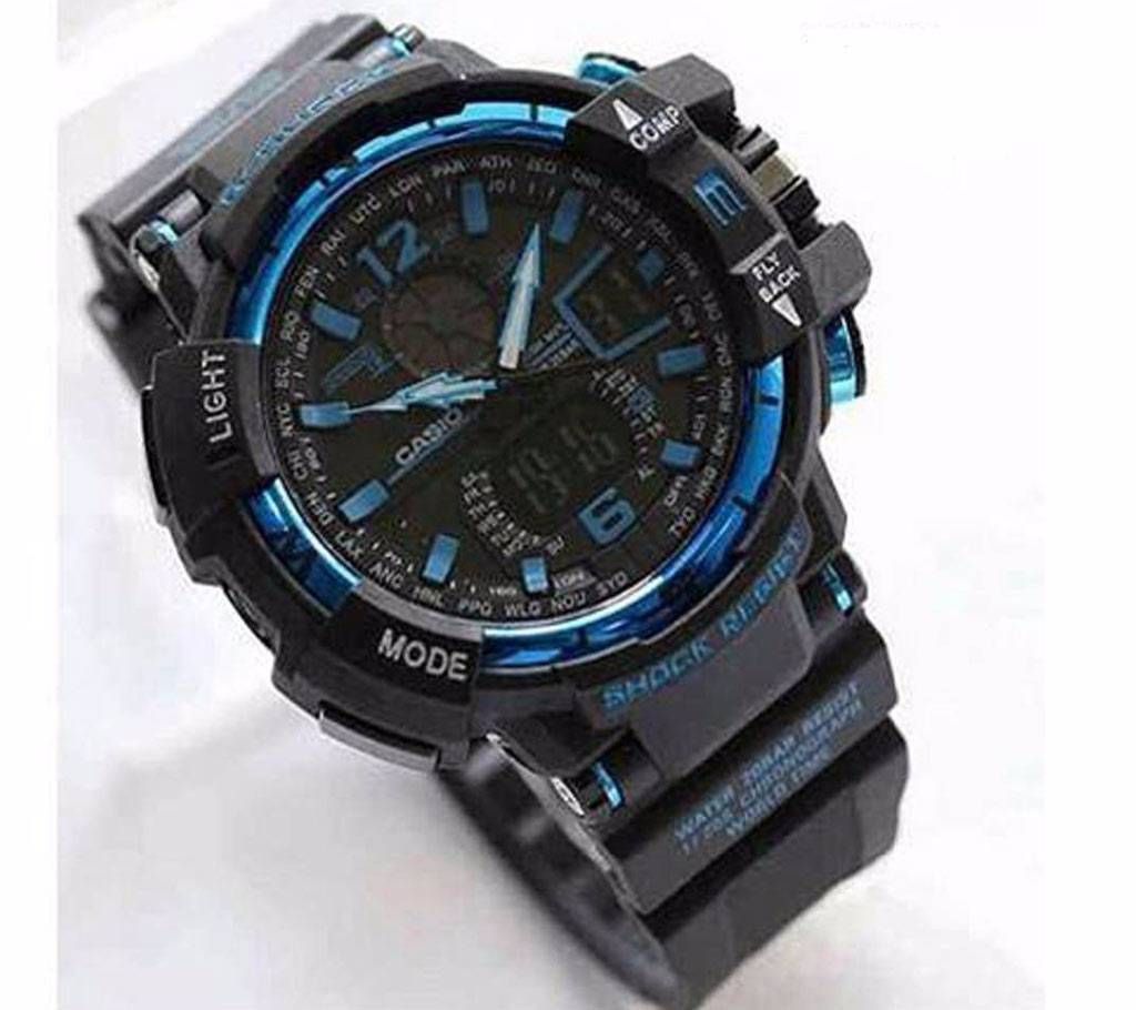 Rubber Digital gents Wrist sports Watch - Copy