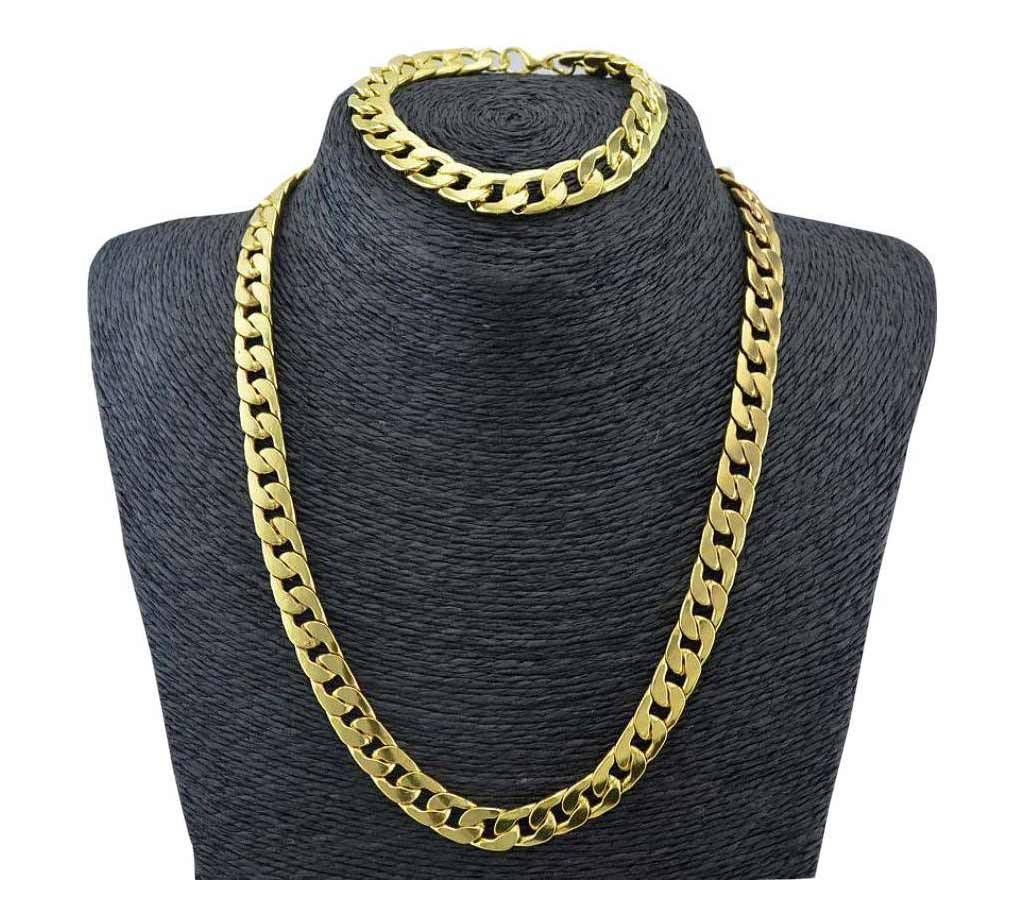 Combo of Real 9k Gold Filled Men's Bracelet
