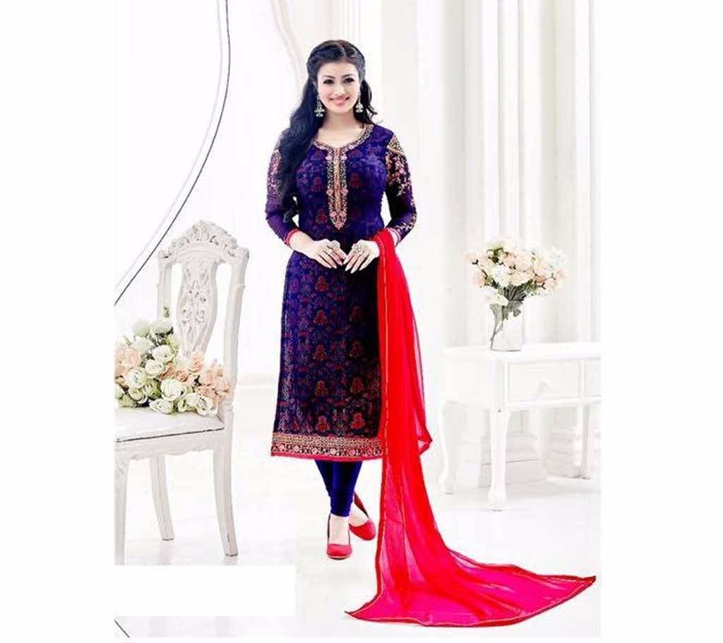 Indian Unstitched Georgette Salwar Kameez - Copy
