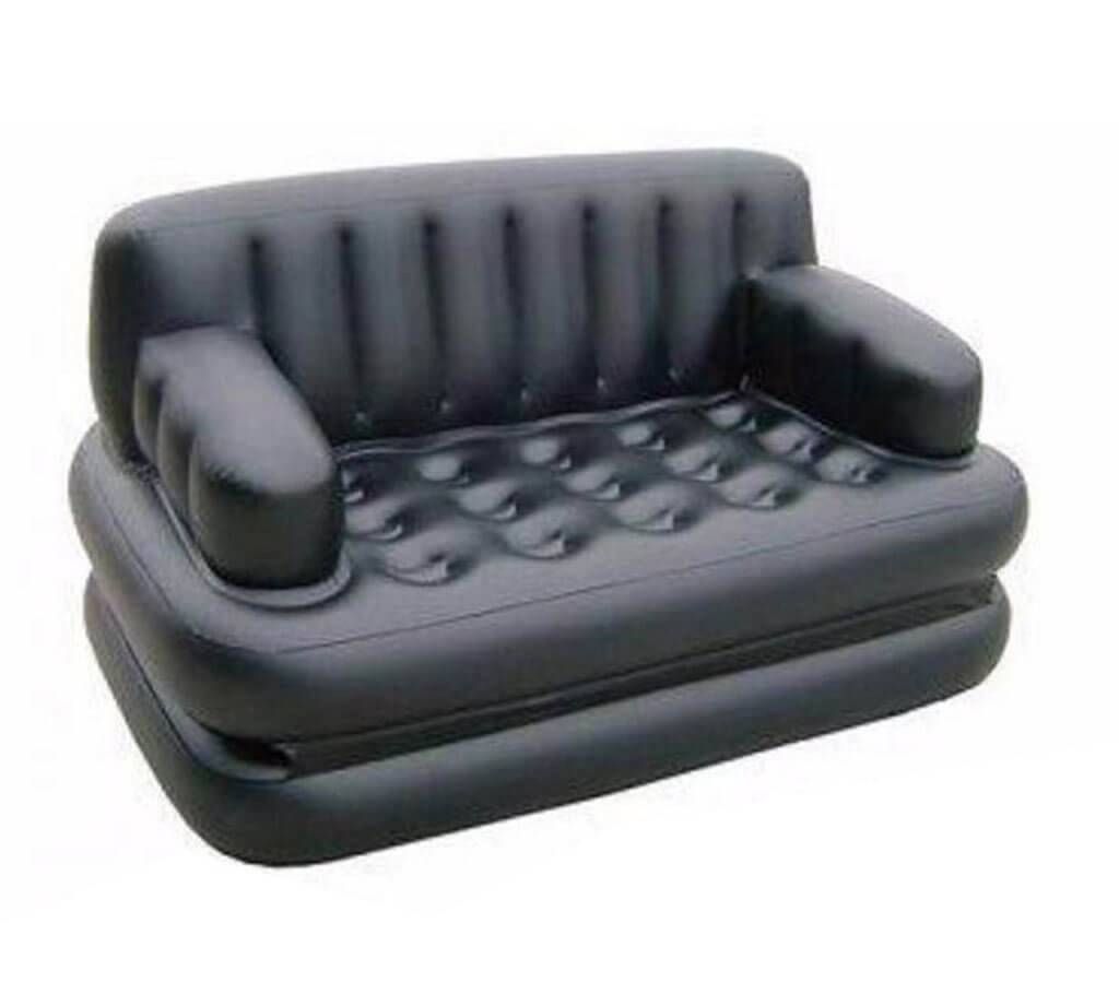 5 in 1 inflatable sofa cum bed 