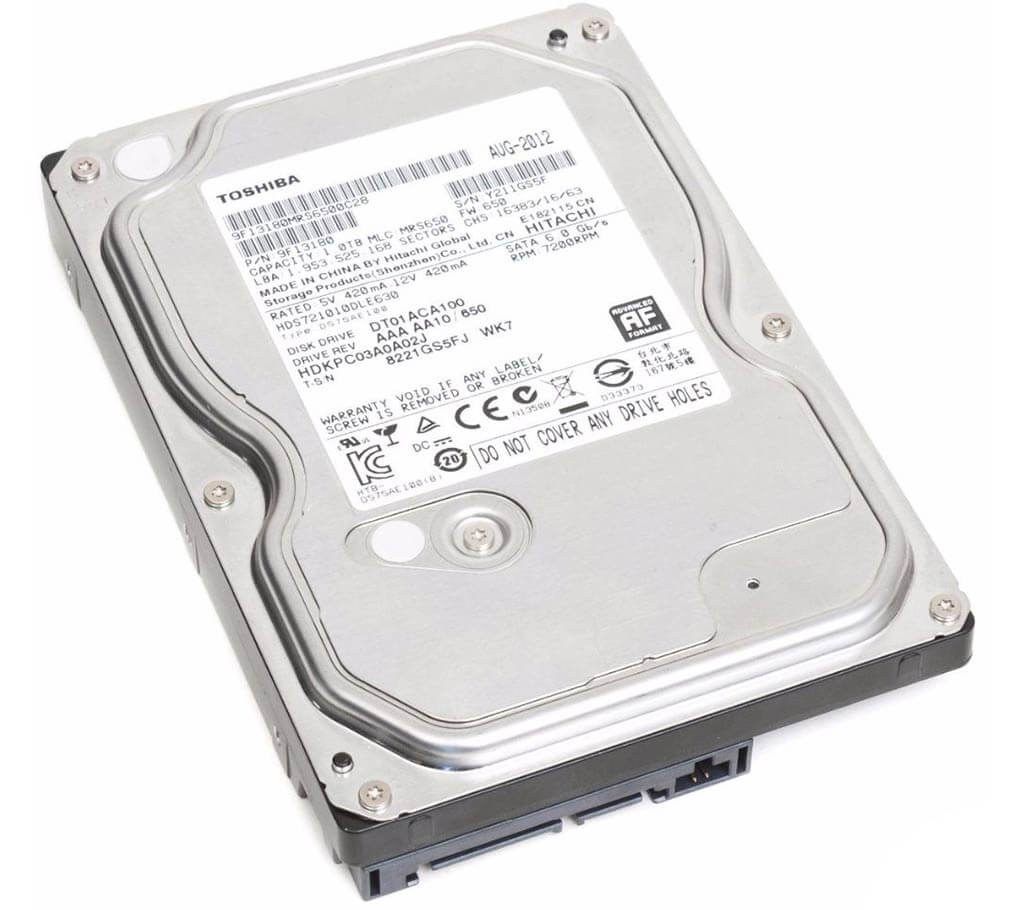 Toshiba 500 GB hard disk drive