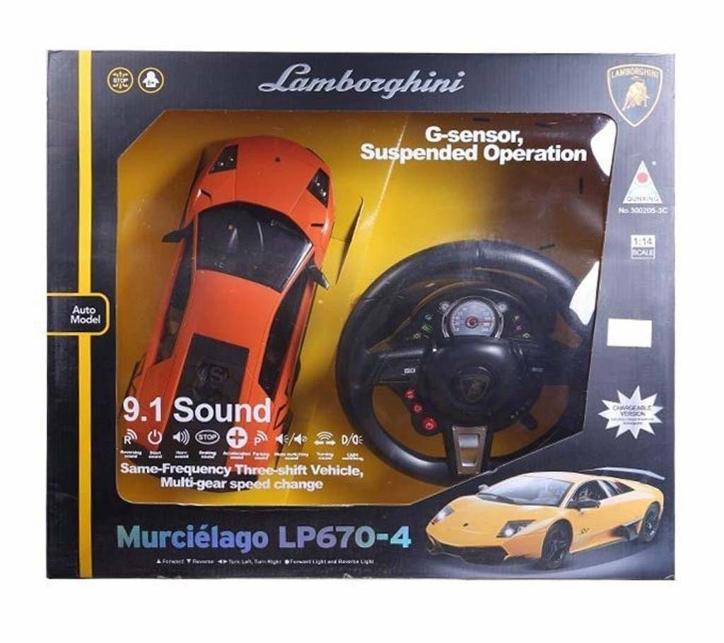 Racing remote controlled car for kids 