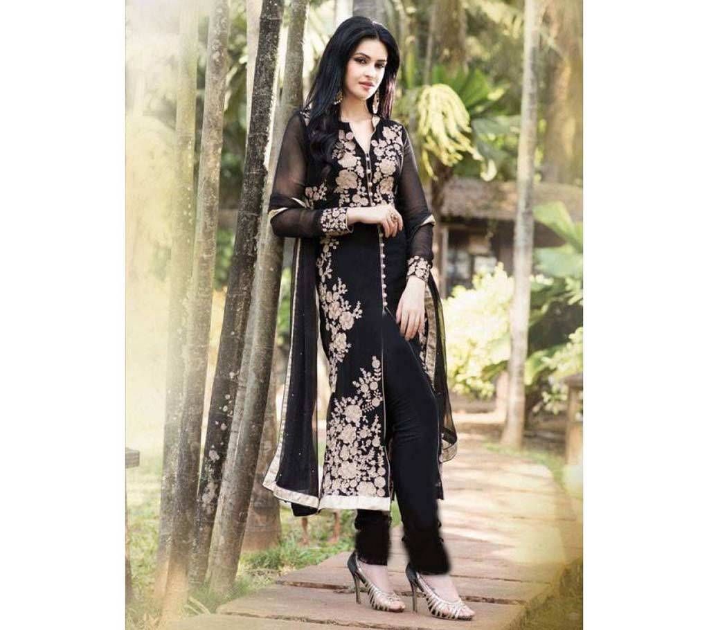 Block Printed Cotton Unstitched three pc