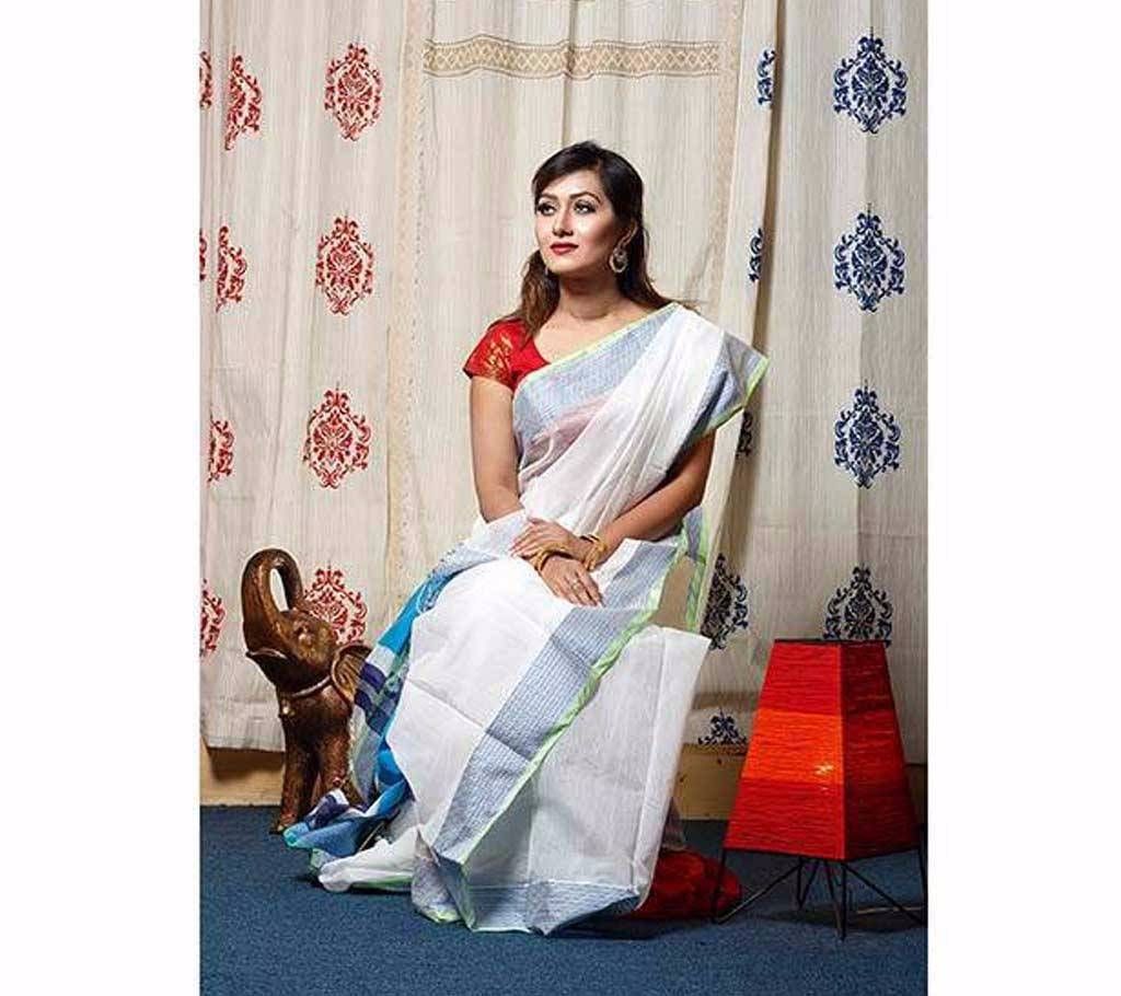 Half Silk Cotton Sharee