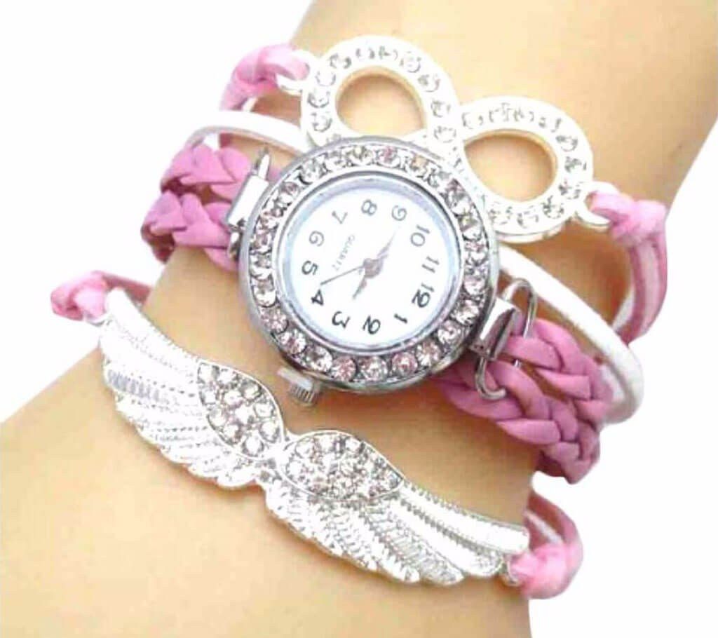 Bracelet type ladies watch 
