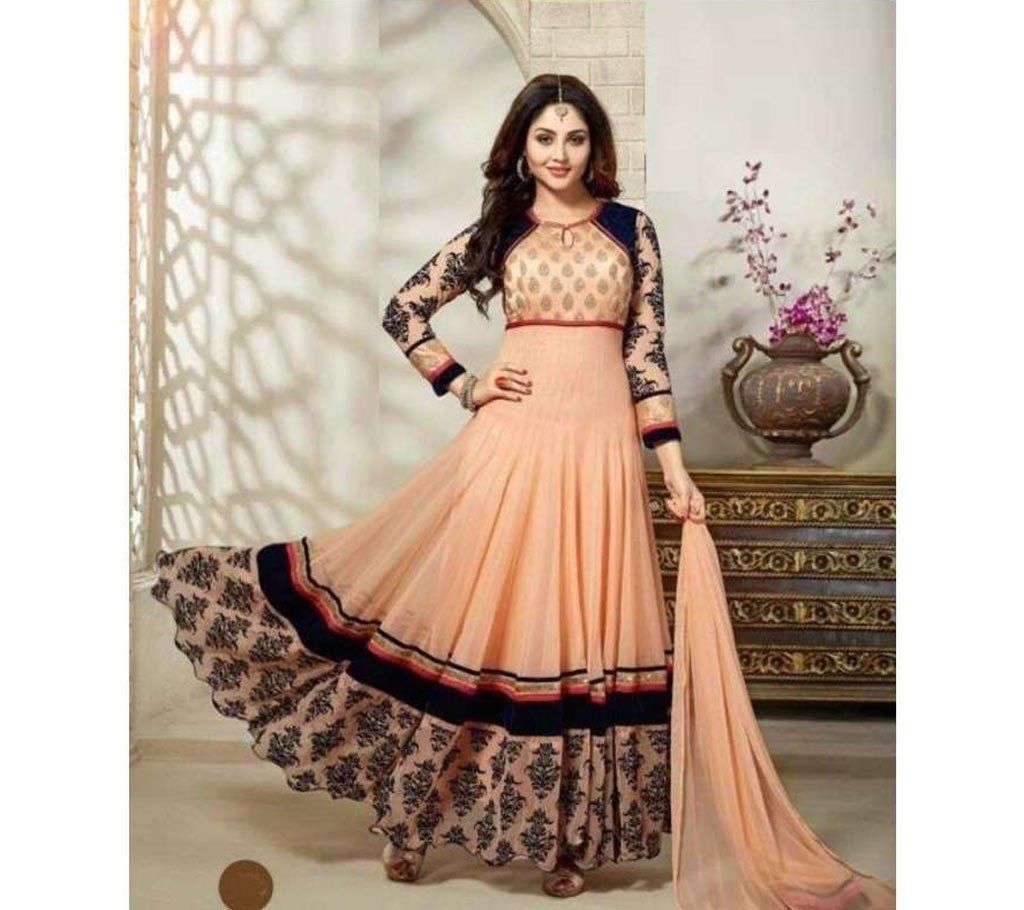 semi stitched Georgette long suit-copy  