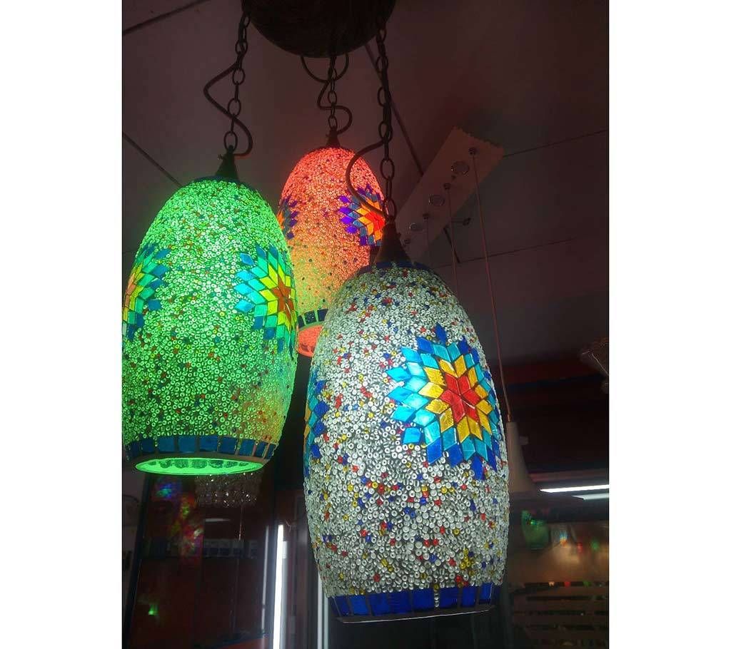 Multicolor hanging LED light 