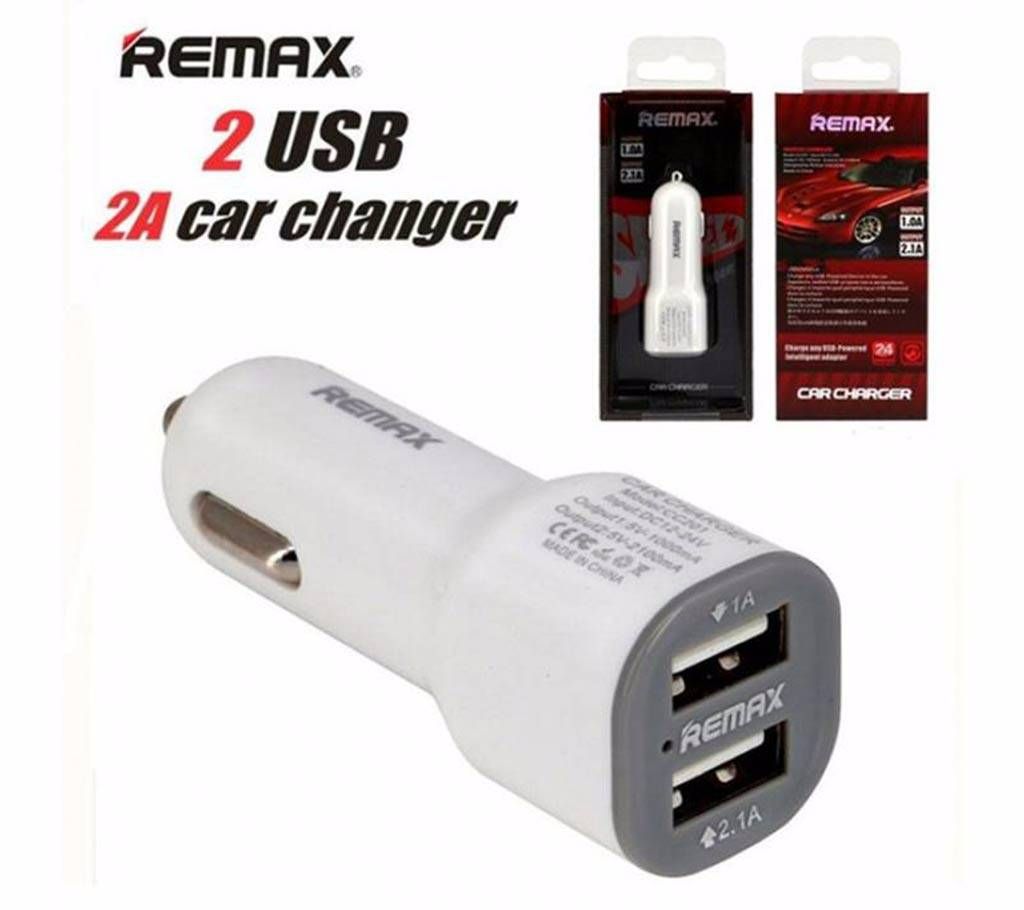 2 in 1 Remax USB CAR Charger