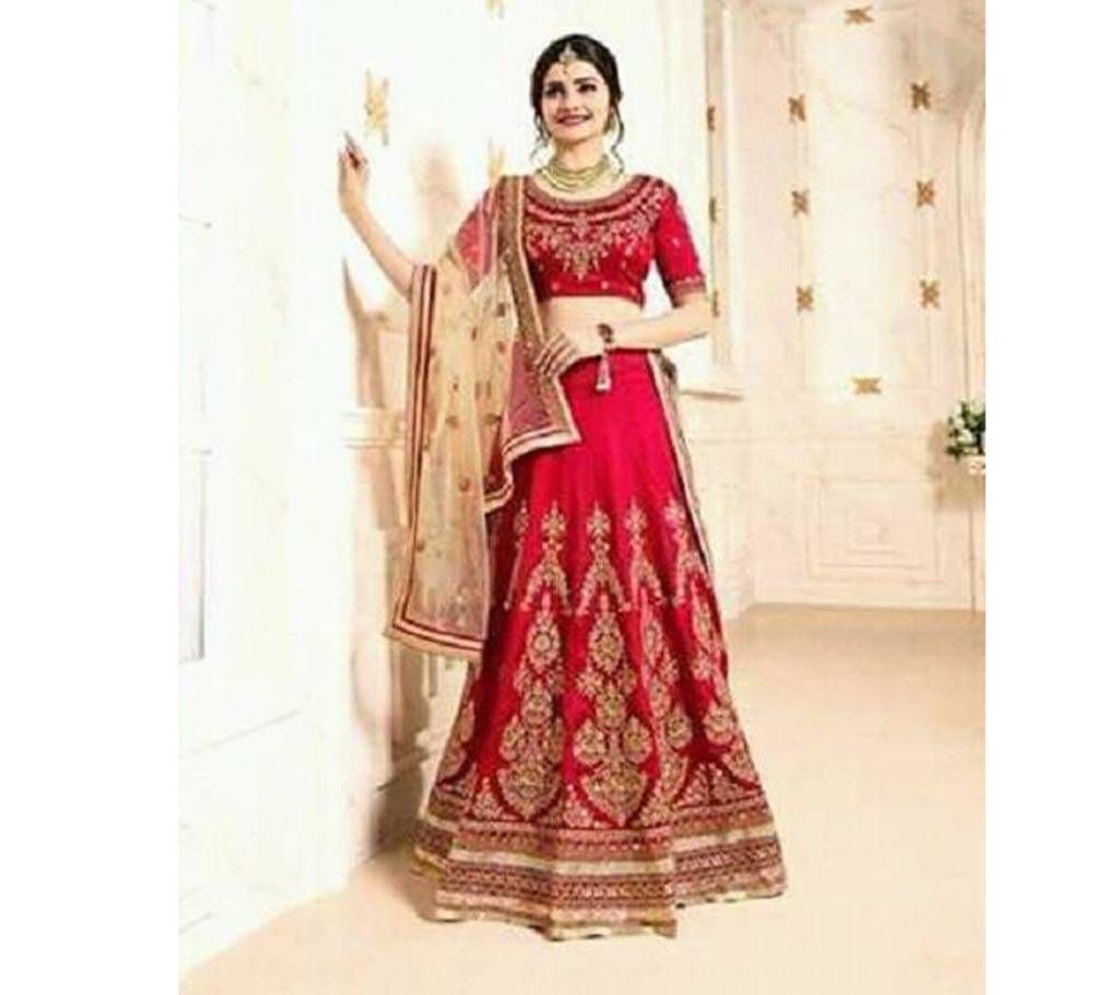 Indian Un stitched Georgette lehenga- copy 