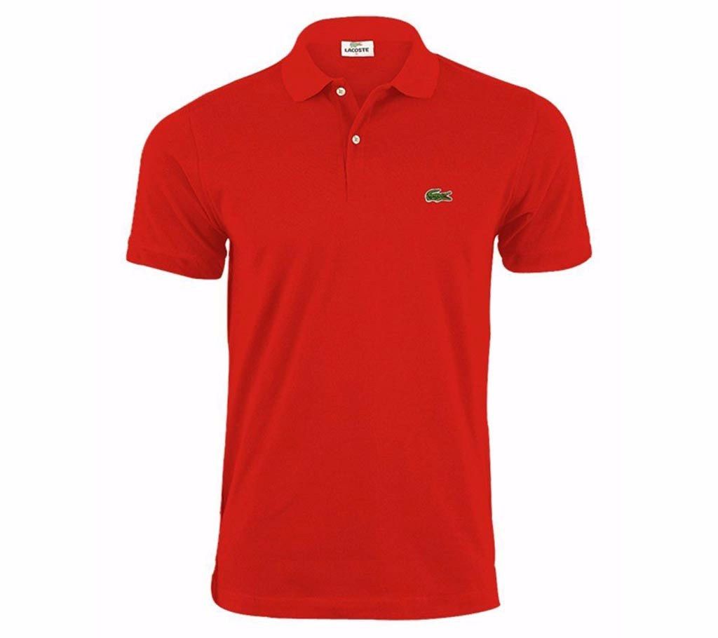 Men's Solid Color Polo T-Shirt
