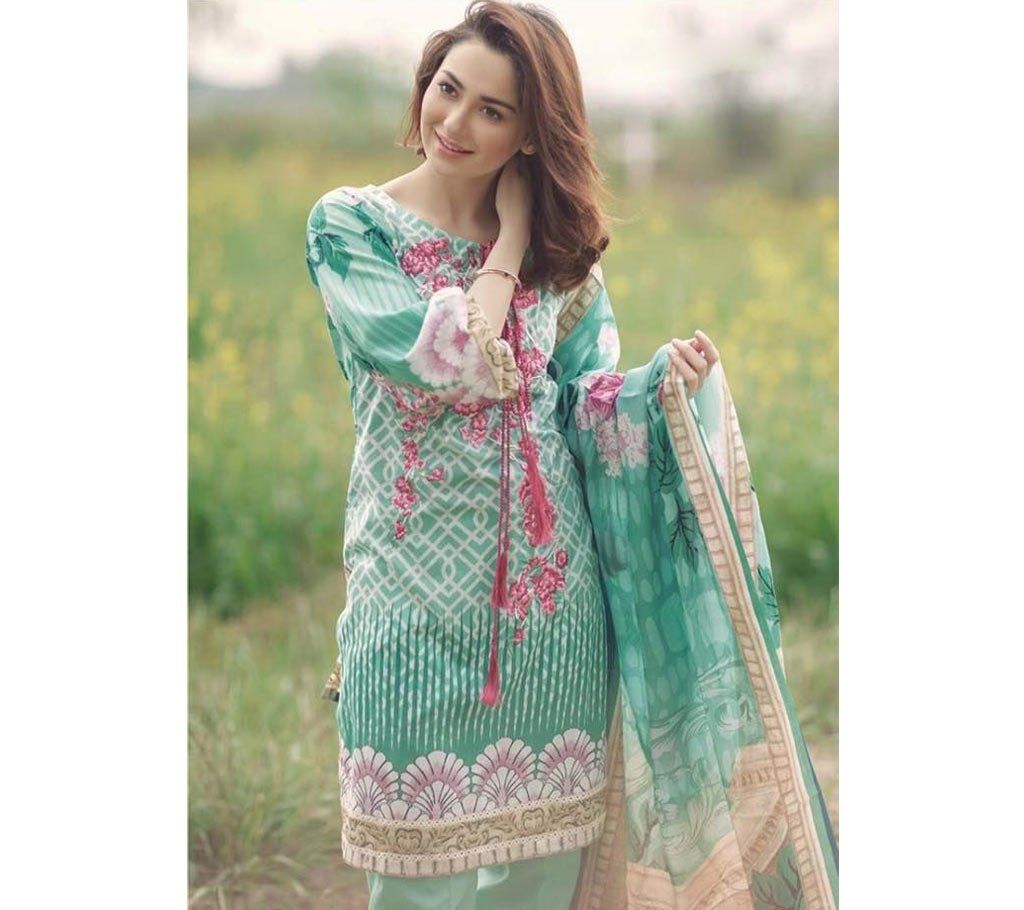 Firdous lawn three piece 