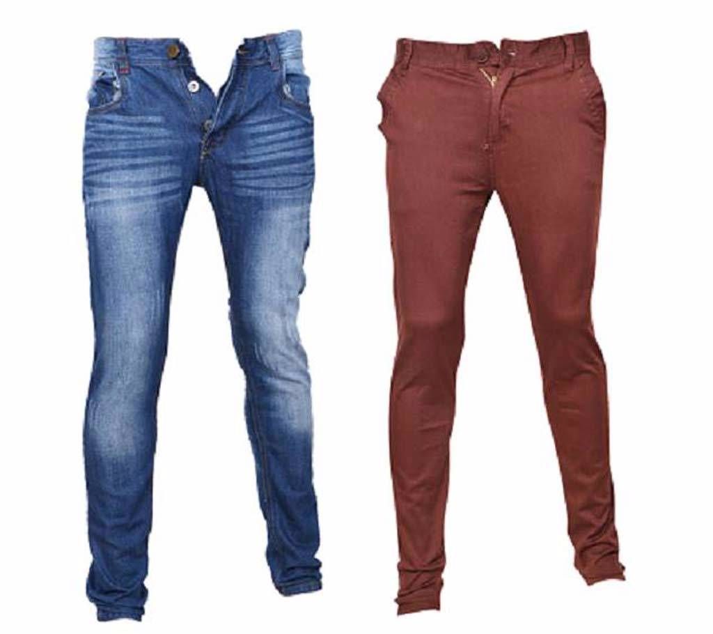 Alcott Denim Pant (copy) + Gabardine Pant Combo