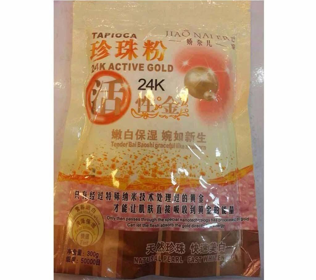 TAPIOCA 24K ACTIVE GOLD Pearl Powder 