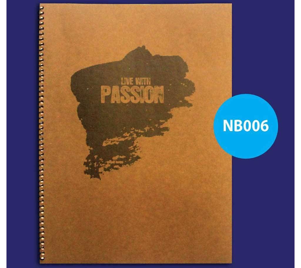 Large Size Notebook (Lined Pages)