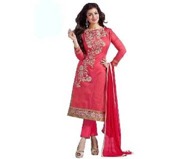 Indian Unstitched Block Printed Cotton Three Pieces
