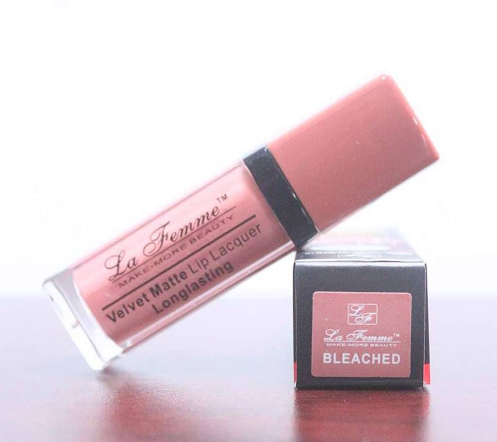 La Femme Velvet Matte Lipstick-Bleached