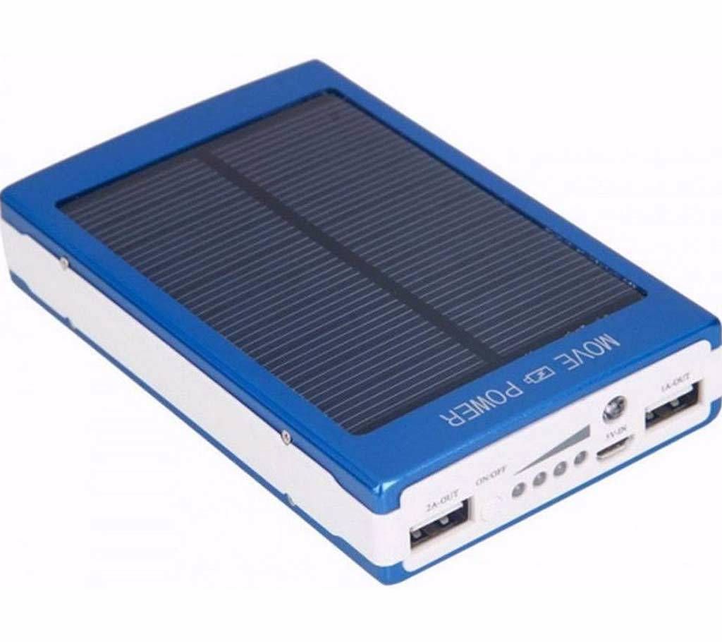 Solar Power Bank- 10000 mAh With LED Light