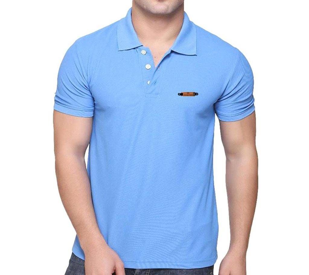 Men's Blue Polo Shirt