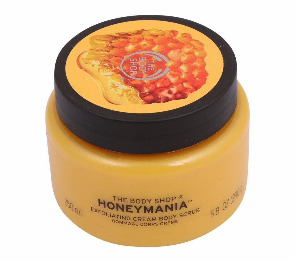 The Body Shop Honeymania Body Butter body scrub 