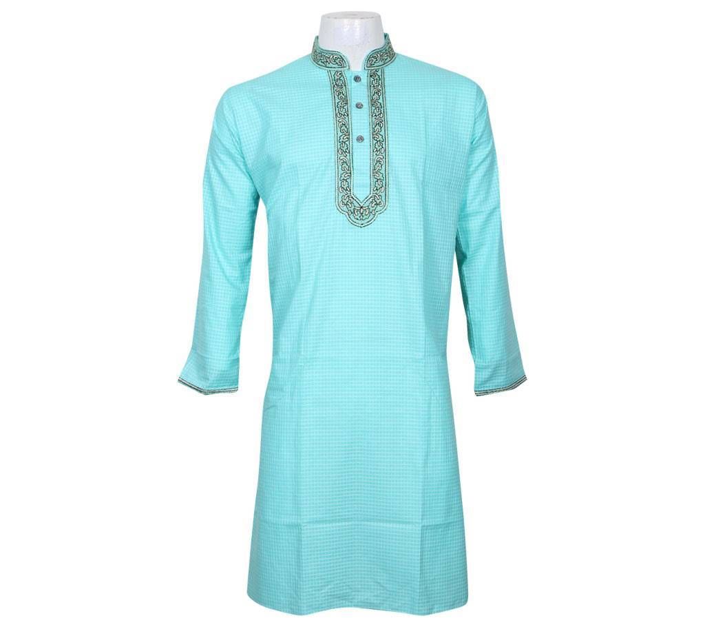 Men's Cotton Semi Long Panjabi 