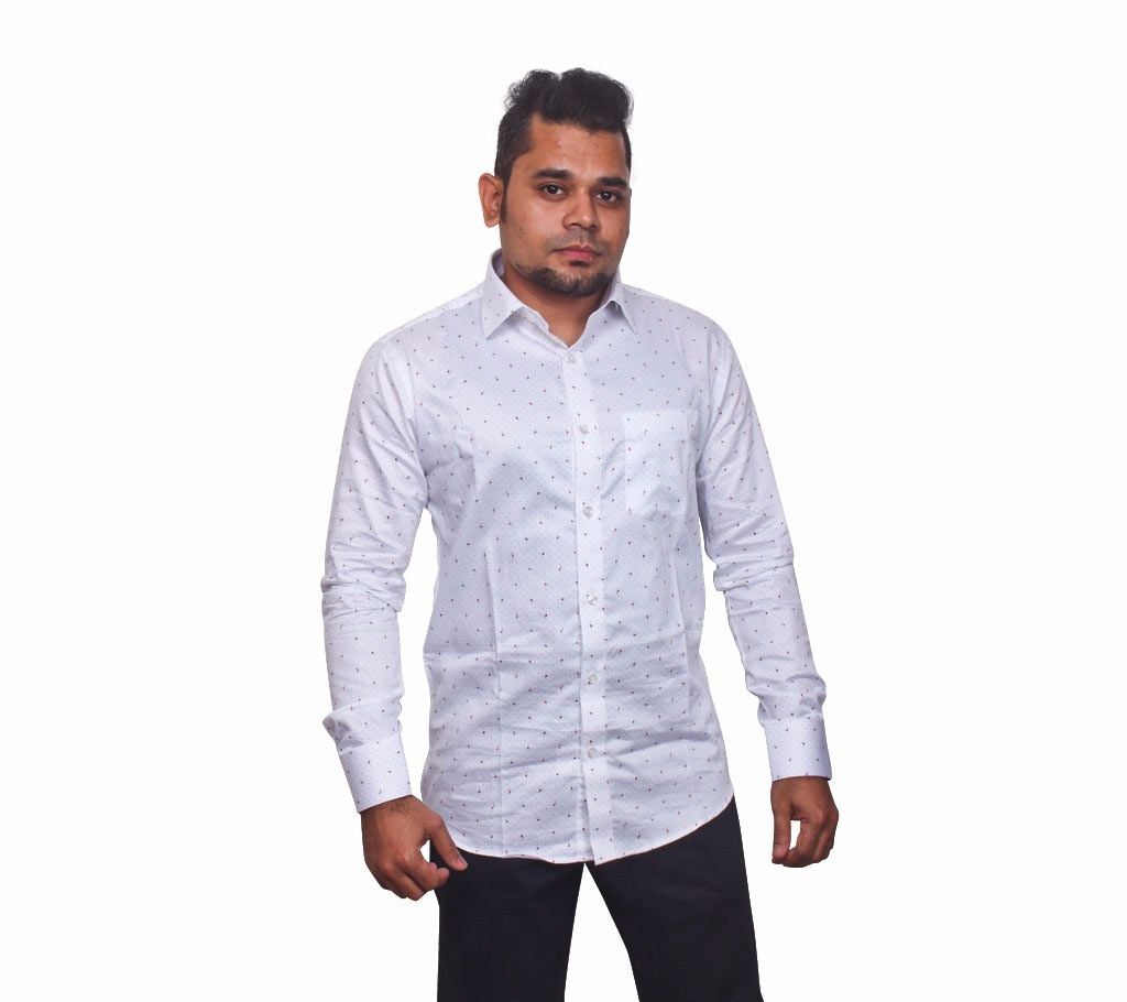 Men's Full Sleeve Slim Fit Casual Shirt