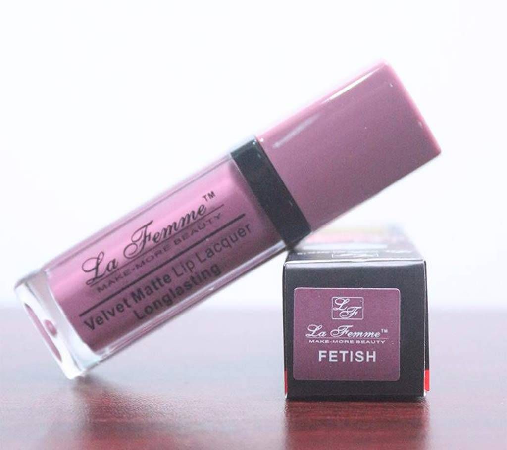La Femme Velvet Matte Lipstick-Fetish