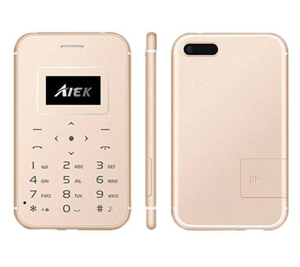 Aiek x8 Mini Card Phone intact Box