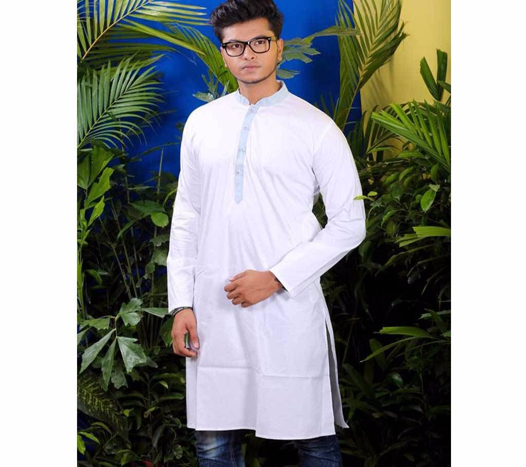 Full Sleeve Pure Cotton Punjabi
