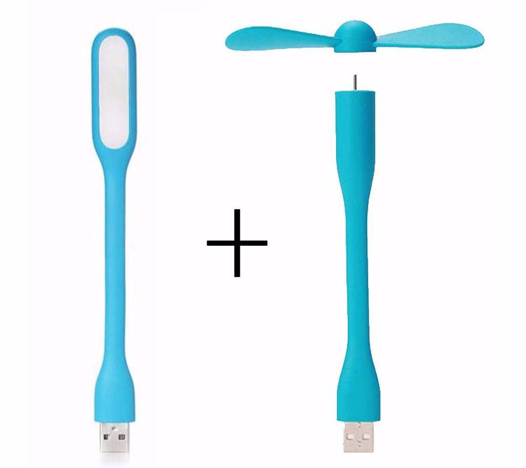 USB Light and USB Fan - Combo