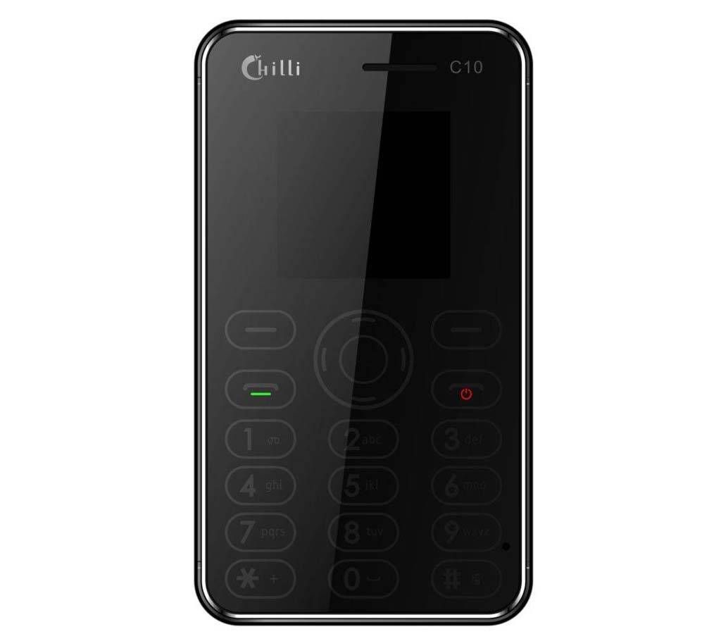 CHILLI C10 Credit Card Size Mobile Phone