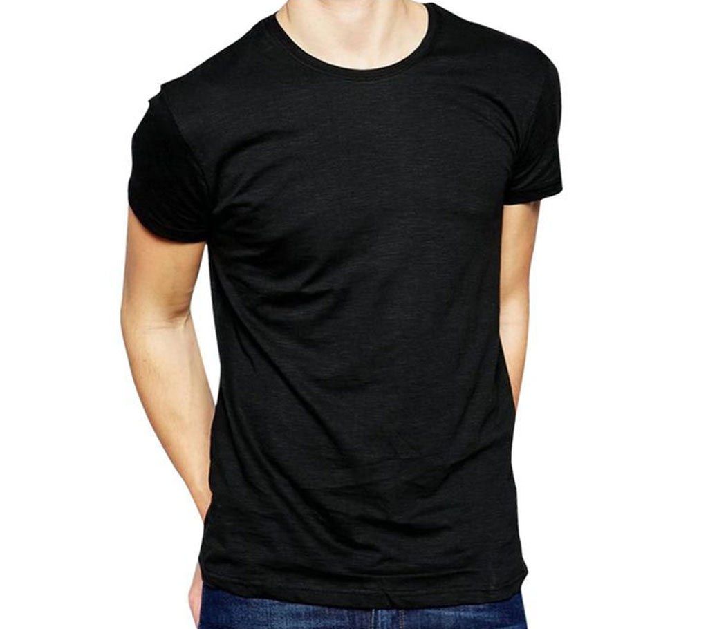 Gents short sleeve round-neck t-shirt