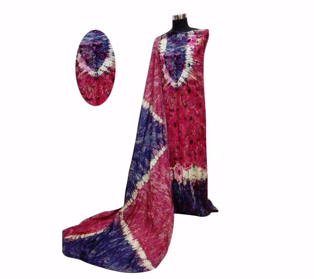 Unstitched LINEN Salwar Kameez