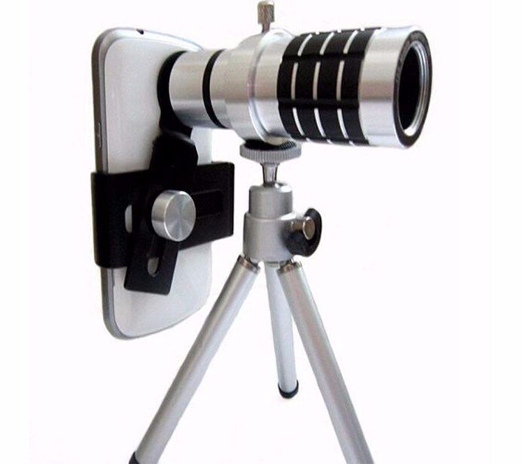 12X universal zoom lens + Tripod