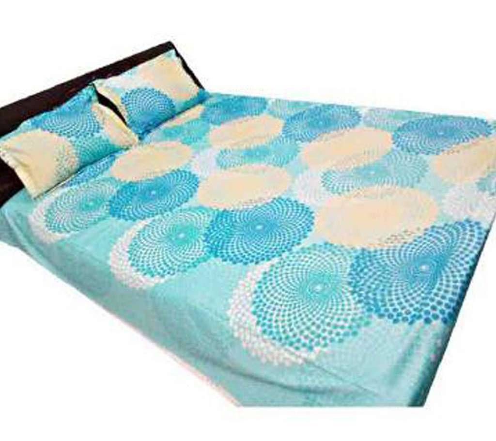 Cotton semi double size bed sheet set 