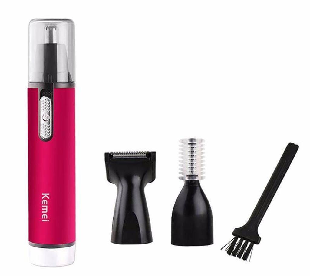 Kemei 3 in 1 rechargeable nose trimmer