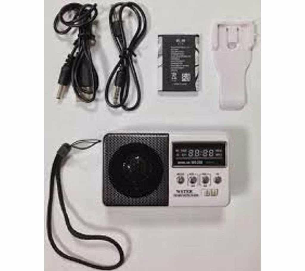 WS-239 Digital FM Radio Receiver Speaker