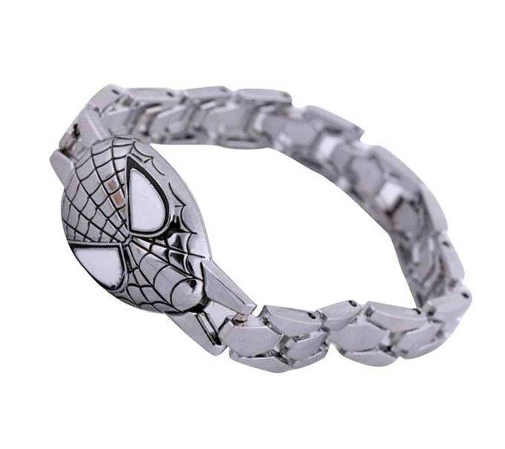 Spider Man Titan Wrist Band - Silver