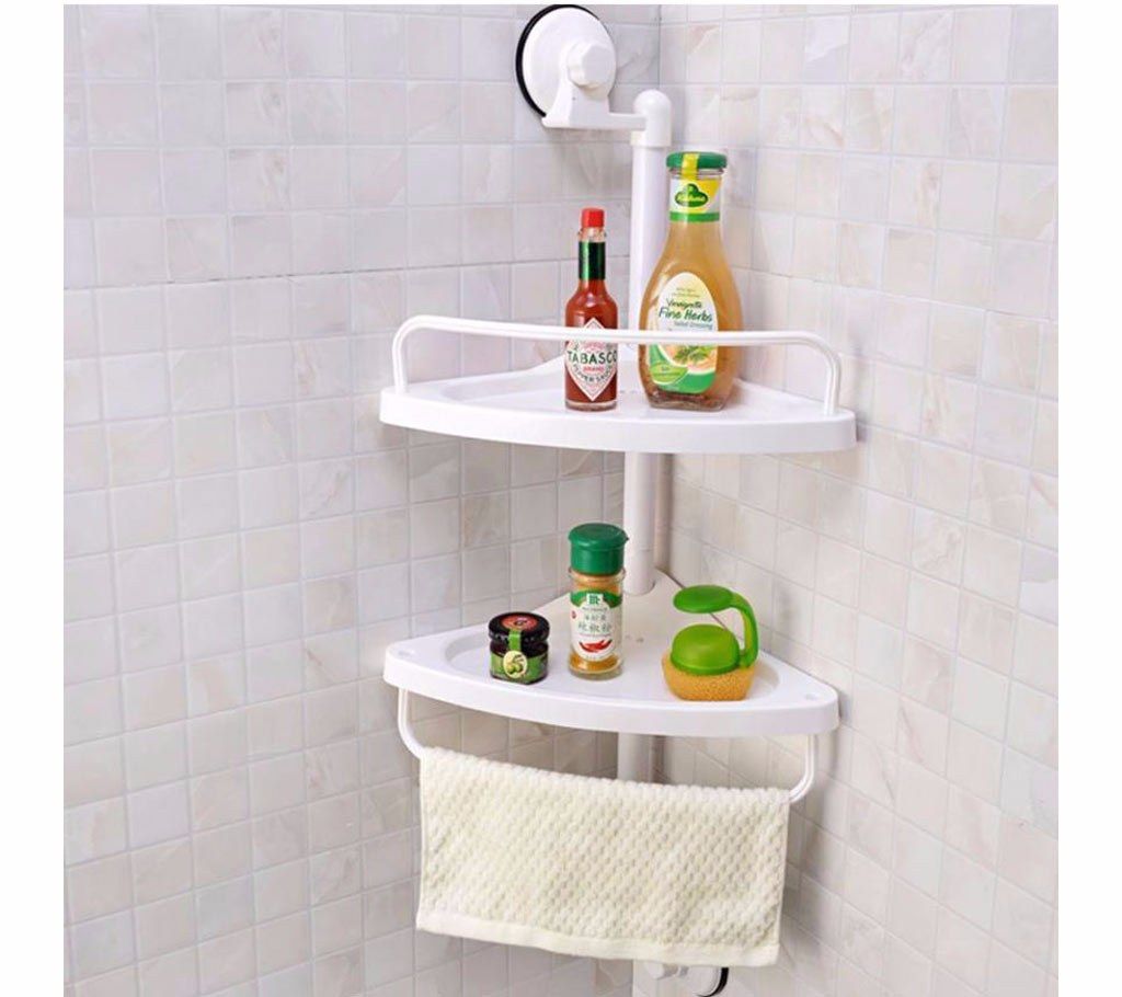 2 Layer Bathroom Shelves